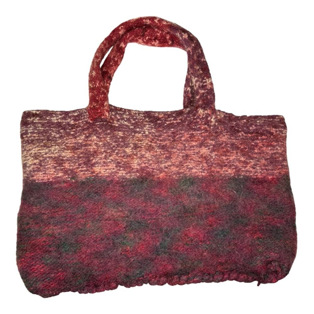 Peruvian Wool Tote Bag Handmade